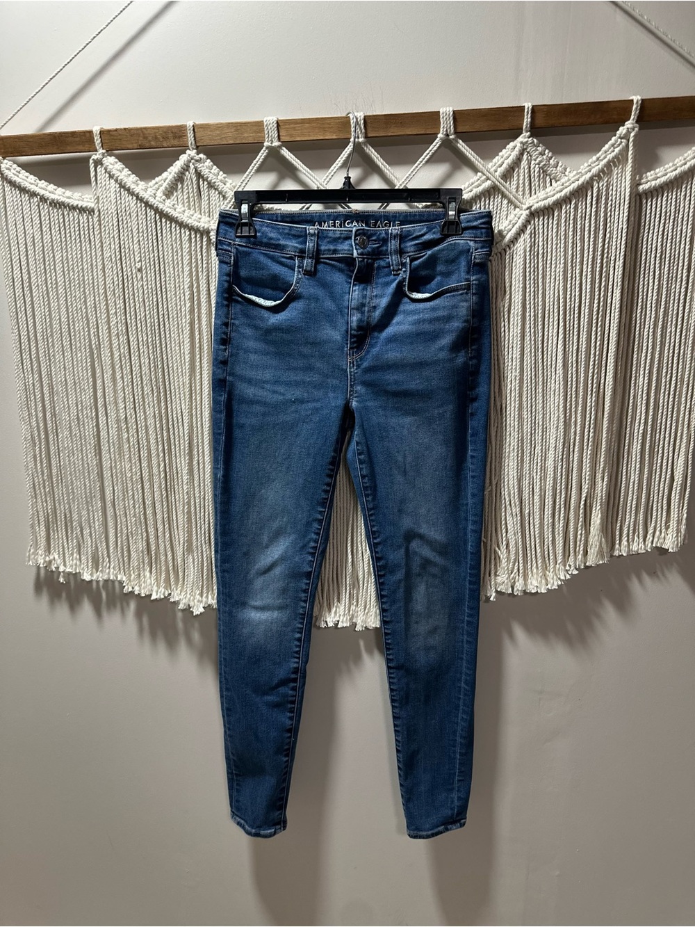 American Eagle Outfitters Blue Skinny Jeans